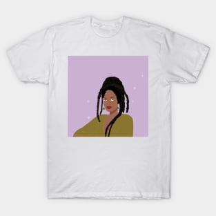 Portrait  of a young pretty woman T-Shirt